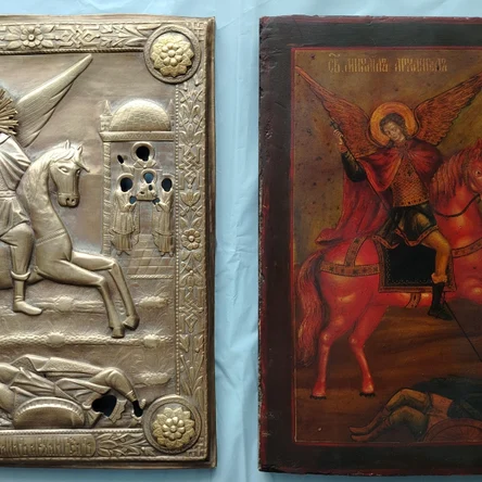 Икона "Архангел Михаил" 42*34 см