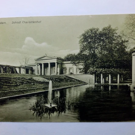 Две винтажные чистые открытки c видами Potsdam