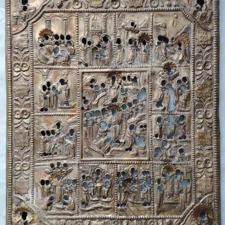 Оклад "Праздники с евангелистами" 38*31 см
