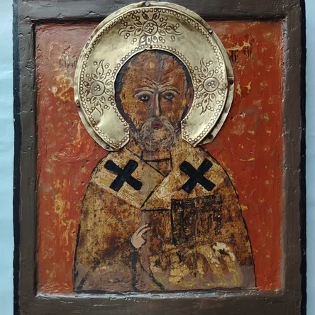 Икона "Николай чудотворец" 29*24 см