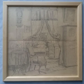 Графика дореволюционная интерьерная 36*36