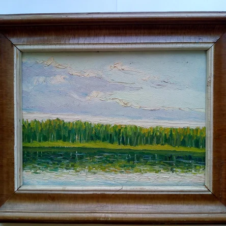 Картина "Река" 30*24 см