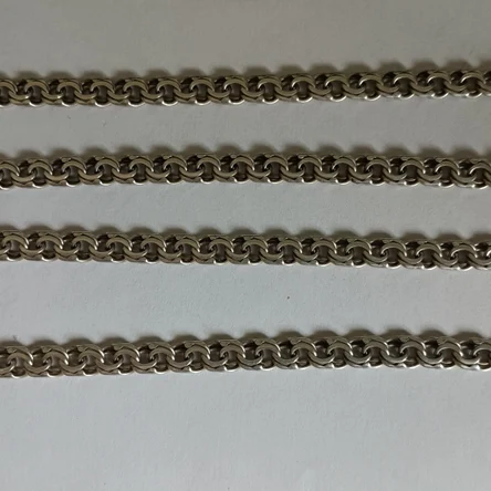 Цепь серебряная Бисмарк 62 см