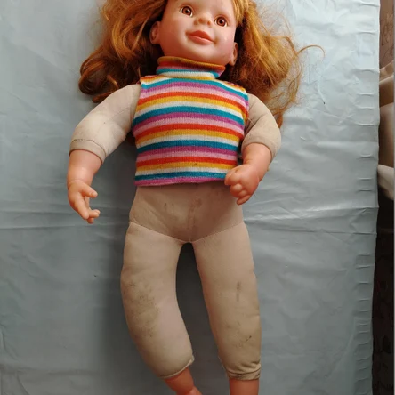 Кукла СССР паричковая 60 см