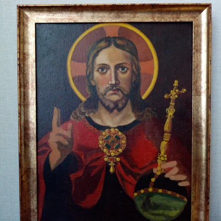 Иконы на холсте, бумаге, коже